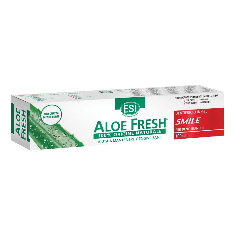 Esi Aloe Fresh Smile - Dentifricio In Gel Per Denti Bianchi 100ml