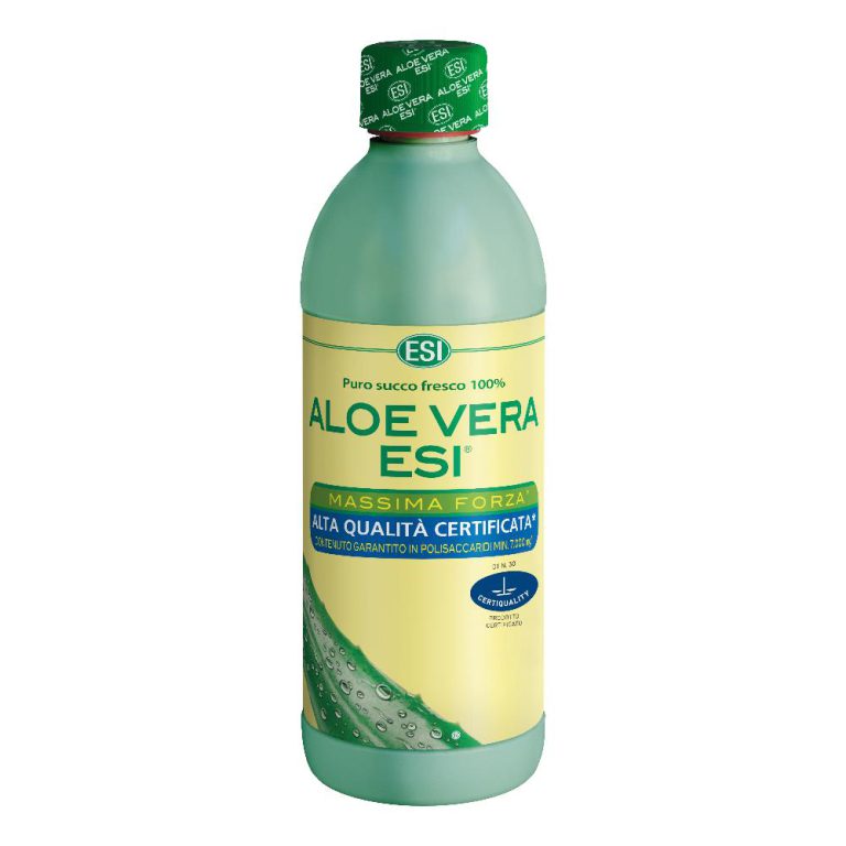 Esi Aloe Vera Succo Massima Forza 500 ml - Integratore Depurativo