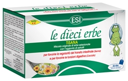 Esi Le dieci erbe Tisana digestiva 20 filtri