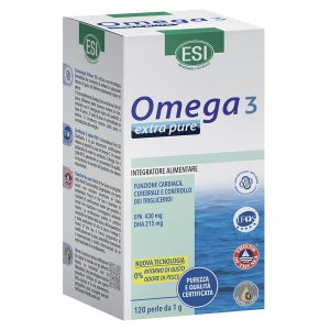 Esi Omega 3 Extra Pure 120 Perle Da 1g