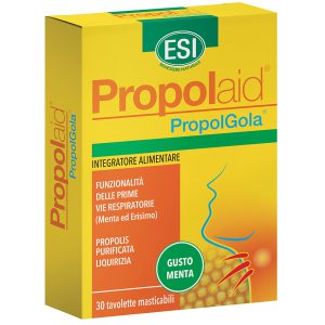 Esi Propolaid Propol Gola 30 Tavolette Masticabili Gusto Menta