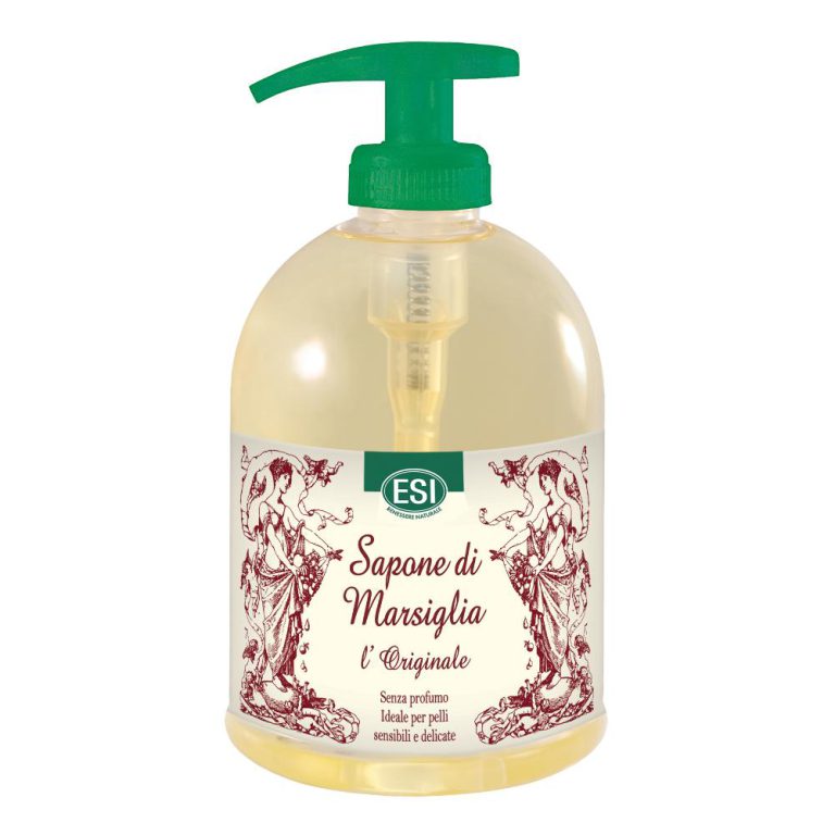 Esi Sapone di Marsiglia - L'originale Detergente Liquido Naturale, 500ml