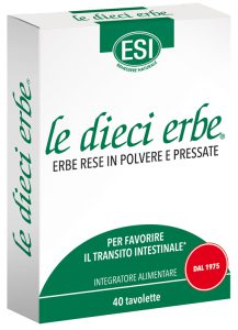 Esi le Dieci Erbe - Integratore per la Regolarità Intestinale - 40 Tavolette