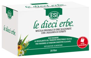 Esi le Dieci Erbe - Tisana per la Regolarità Intestinale - 20 Filtri