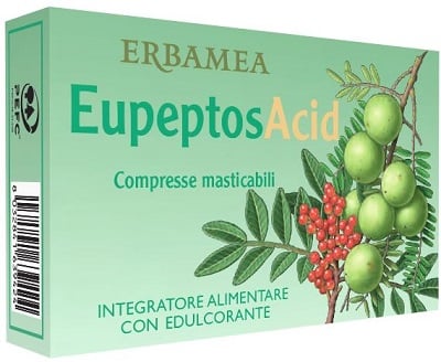 Eupeptos 30 compresse masticabili 840mg