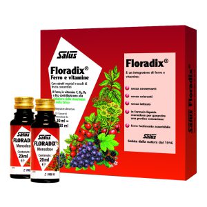 FLORADIX-FERRO 10 FLACONCINI20ML