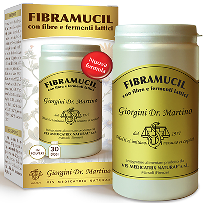 Fibramucil con fibre e fermenti lattici polvere 120 g