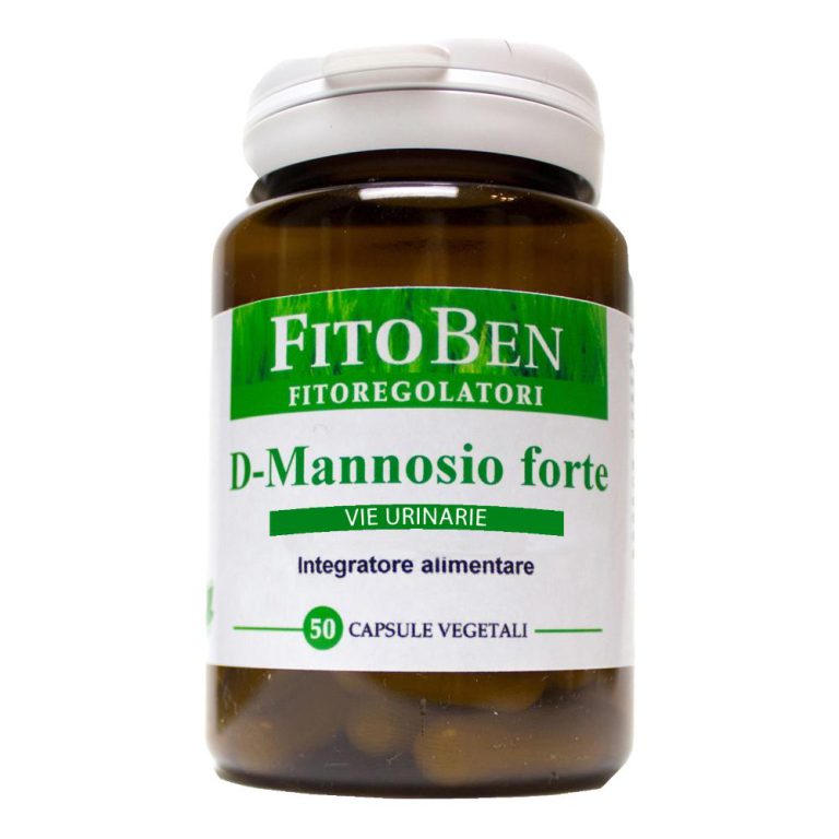 FitoBen D-Mannosio Forte 50 Capsule Vegetali