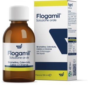 Flogamil Soluzione Orale 100ml - Integratore Alimentare Polivalente per Benessere Orofaringeo