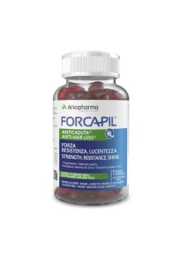 Forcapil rimedio naturale anticaduta dei capelli con biotina 60 gomme masticabili