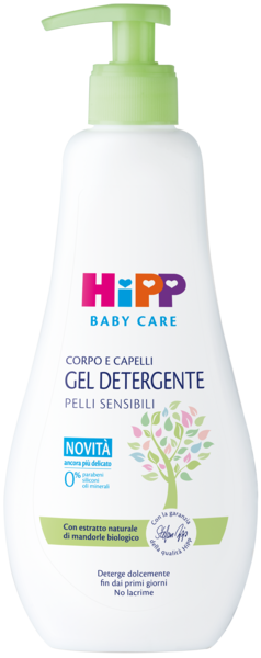 Gel Detergente Corpo E Capelli Hipp Baby Care 400ml