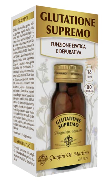 Glutatione supremo 80 pastiglie