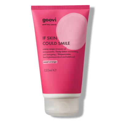 Goovi If Skin Could Smile Crema Corpo Idratante Ed Energizzante Sweet Orange 150ml