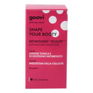 Goovi Metabolismo Cellulite Shape Your Booty Integratore Alimentare 60 compresse