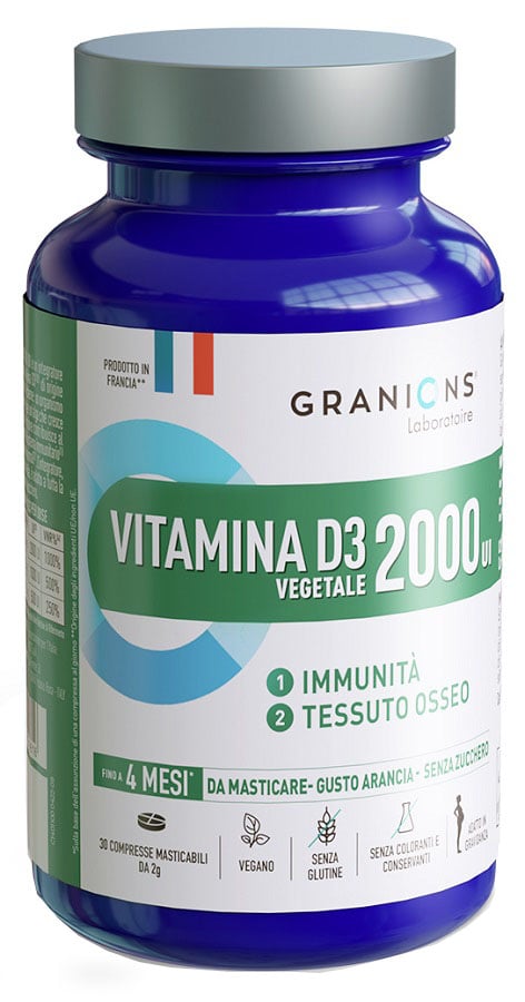 Granions vitamina d3 vegetale 2000ui 30 compresse