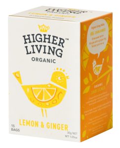 Higher Living Infuso Bio Limone/Zenzero 15 Filtri