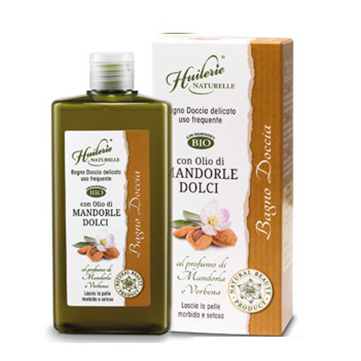 Huilerie® Naturelle Bagno Doccia Delicato Al Profumo Di Mandorla Verbena 400ml