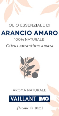 I.m.o. Linea Vaillant Olio Essenziale Di Arancio Amaro 100% Naturale 10ml