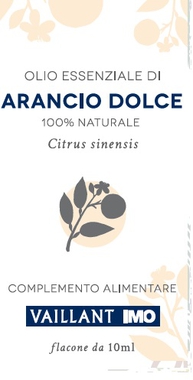 I.m.o. Linea Vaillant Olio Essenziale Di Arancio Dolce 100% Naturale 10ml