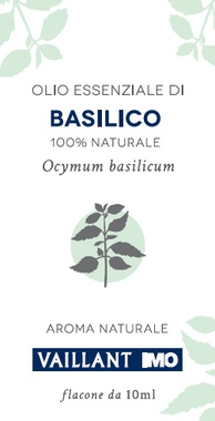 I.m.o. Linea Vaillant Olio Essenziale Di Basilico 100% Naturale 10ml