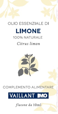 I.m.o. Linea Vaillant Olio Essenziale Di Limone 100% Naturale 10ml