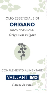 I.m.o. Linea Vaillant Olio Essenziale Di Origano 100% Naturale 10ml