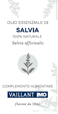 I.m.o. Linea Vaillant Olio Essenziale Di Salvia 100% Naturale 10ml