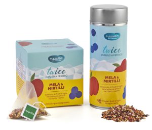 INFUSO TWICE MELA E MIRTILLI FILTROSCRIGNO 15 FILTRI 3,5 G