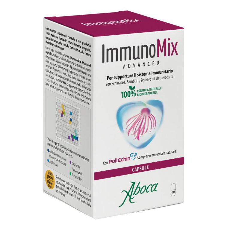 Immunomix Advanced Integratore per il sistema immunitario 50 capsule