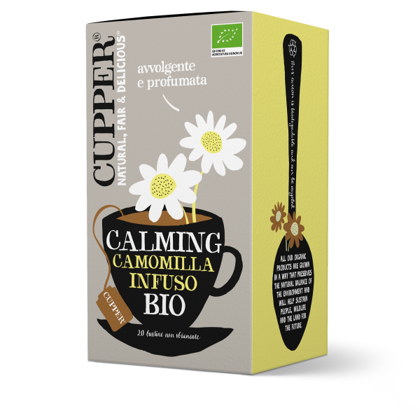 Infuso Biologico di Camomilla CUPPER® 20 Bustine