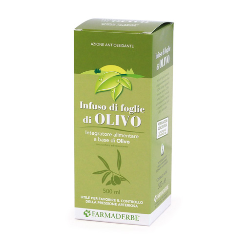 Infuso Di Foglie Di Olivo Farmaderbe 500ml