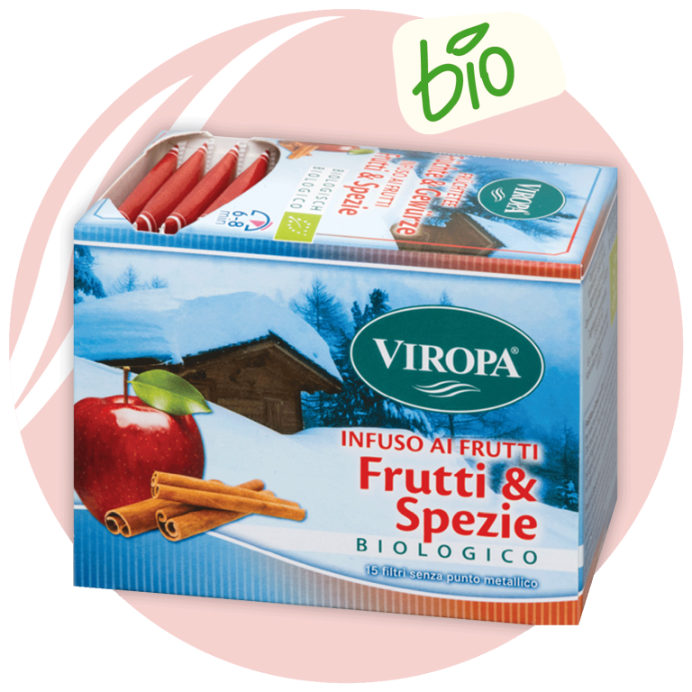 Infuso Frutti &amp; Spezie Viropa 15 Filtri