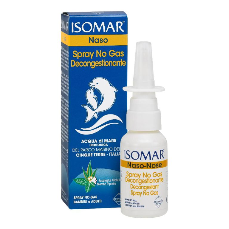 Isomar Soluzione Acqua Mare Naso Ipertonica Naso Spray Decongestionante 30 Ml