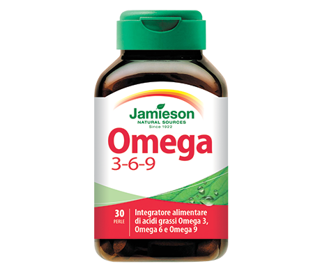 Jamieson Omega 3-6-9 Integratore Alimentare 80 Perle