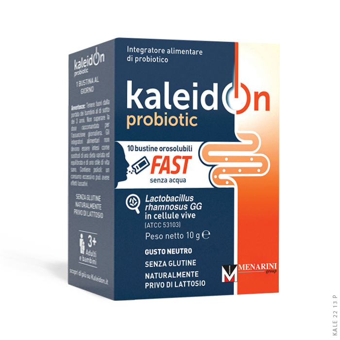 KaleidOn Fast Bianco Naturale Menarini 10 Bustine