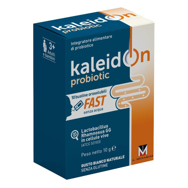 Kaleidon Probiotic Fast Bianco Naturale 10 Buste Orosolubili