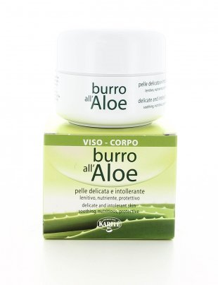 Karitè Burro All'Aloe Crema Viso Corpo Biologico 100ml