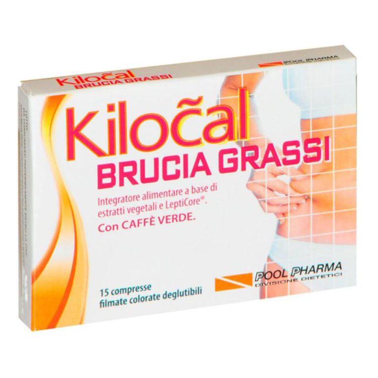 Kilocal brucia grassi 15 compresse integratore dimagrante - Pool Pharma Srl