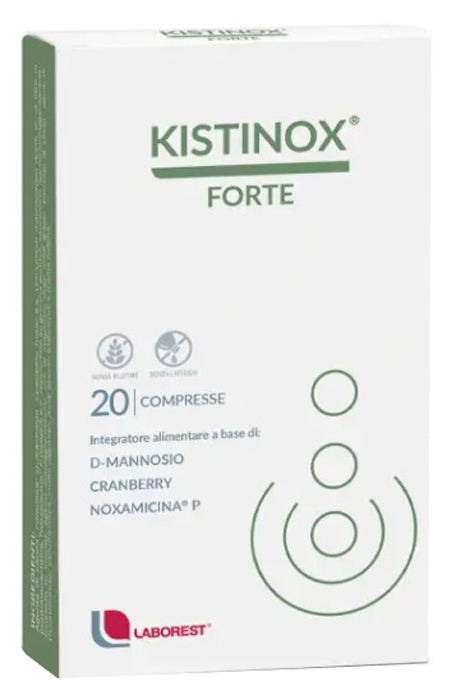 Kistinox Forte Integratore Per le Vie Urinarie 20 Compresse di Laborest