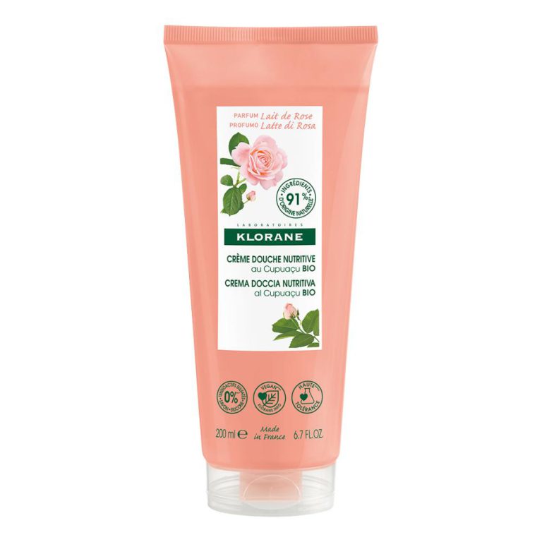 Klorane Crema Doccia Latte Di Rosa 200 ml