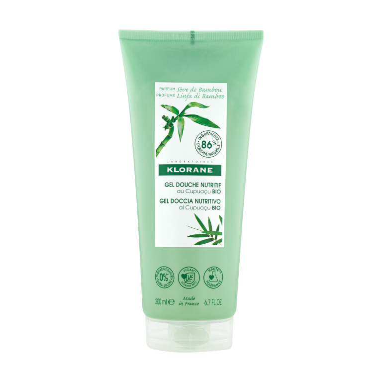 Klorane Gel Doccia Al Burro Di Cupuacu Bio Profumo Linfa Di Bamboo 200ml