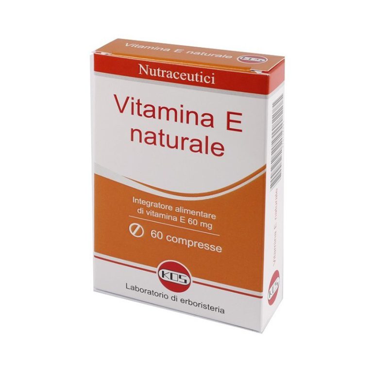 Kos Vitamina E Naturale 60 Compresse