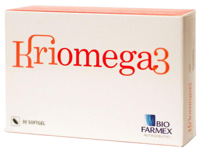 Kriomega 3 - Integratore per la Funzione Cardiovascolare - 30 Capsule