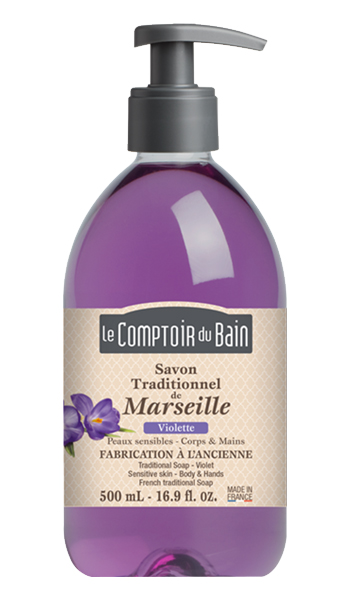 LE COMPTOIR DU BAIN SAPONE LIQUIDO MARSIGLIA VIOLETTA 500 ML