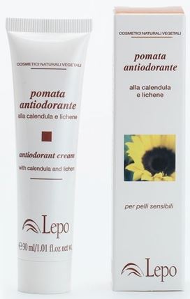 LEPO - POMATA ANTIODORANTE ALLA CALENDULA E AL LICHENE 30 ML