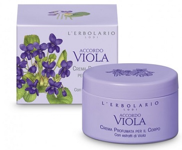 L'Erbolario Accordo Viola Crema Profumata Per Il Corpo 200ml