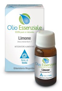 Limone Olio Essenziale - Olio Aromatico per Alimenti - 10 ml