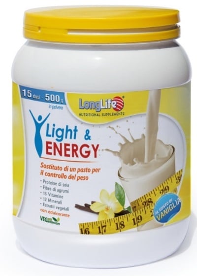 Longlife light &amp; energy vaniglia 500 g