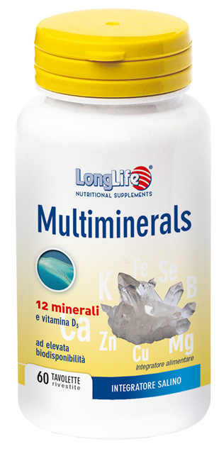 Longlife multiminerals 60 tavolette