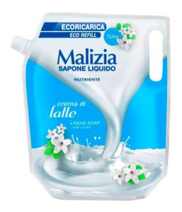 MALIZIA SAP LIQ LATTE E/RICAR 1 LT